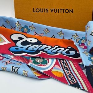 Louis Vuitton Astro Gemini BB Bandeau Twilly Scarf ♊️